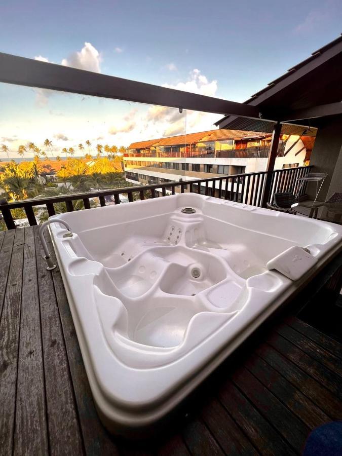Flat Duplex De Luxo Em Muro Alto Com Jacuzzi Privativa Pôrto das Galinhas Exteriér fotografie
